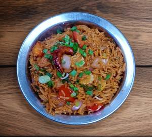 Veg Triple Schezwan Fried Rice