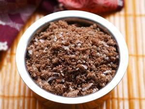 Ragi sweet udhiri puttu