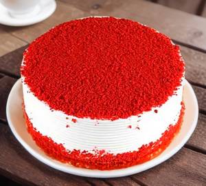 Vanilla cake red velvet cake