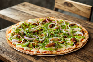Shami Kebab Pizza