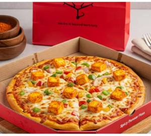Spicy Paneer Pizza