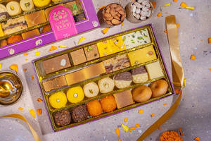 Diwali Assorted Milk & Ghee Sweet Premium Box-29 Pcs