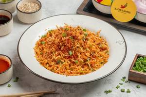 Veg Burnt Garlic Fried Rice