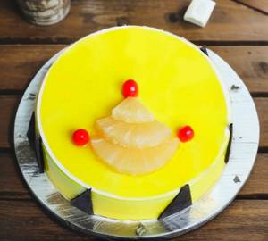 Pineapple cake black forest cake 500 gm