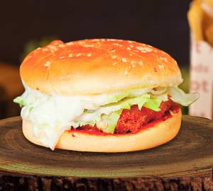 Paneer makhani burger