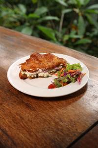 Egg Croissant Salad Sandwich