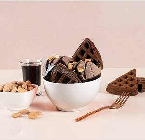 Rocky Road Waffle Sundae