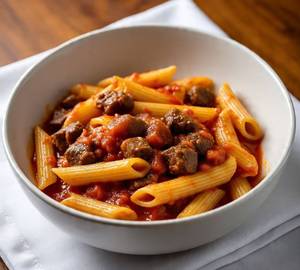 Beef Arrabiata Penne Pasta