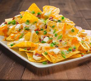 Classic Cheese Crust Nachos