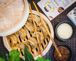 Schezwan Paneer Dumplings