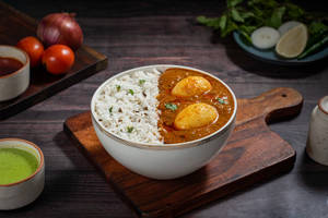 Anda Curry Chawal Bowl