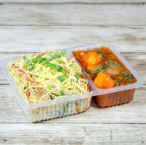 Chilli Paneer Gravy + Noddles