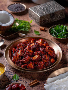 Mangalorean Style Mushroom Ghee Roast