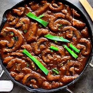 Mushroom Hot Pan