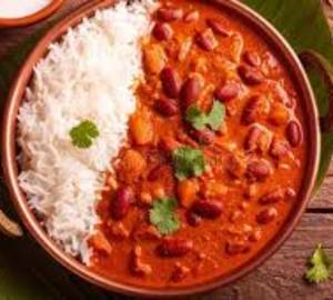 Rajma Rasila + Chawal + Butter Milk