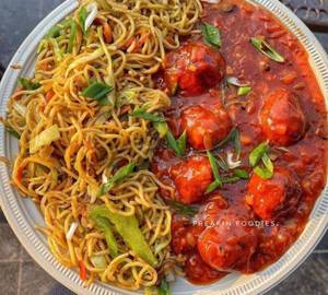 Veg Manchurian Combo
