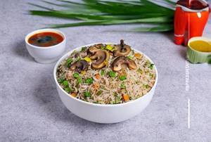 Mushroom Fried Rice 