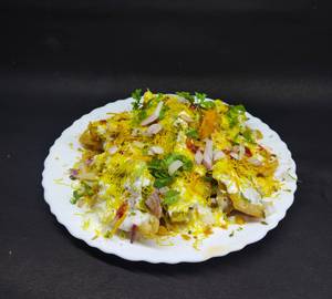 Samosa chat [double]  [1 pieces]