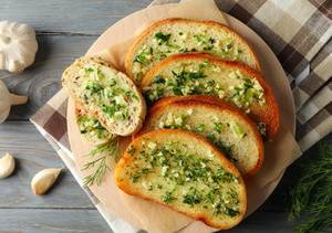 Plain Garlic Bread