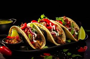 Paneer Mexican Taco (2 pcs)