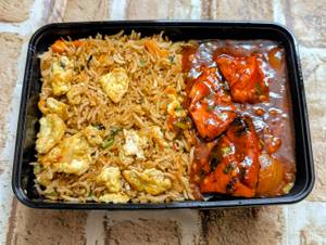 Rice Meal Box: Grilled Chicken In Choice Of Sauce