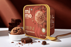 Mimo Choco Brownie Tub 750ml