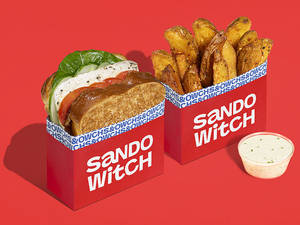 No Clucks Given + Tokyo Heat Potato Wedges