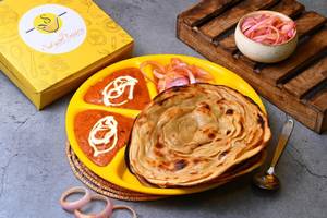 Butter Paneer Masala Paratha