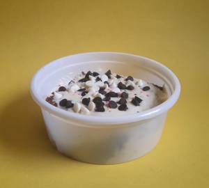 White Chocolate Topped Fudgy Brownie