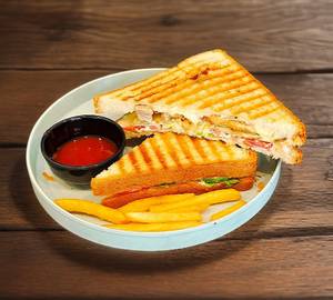 Chicken Grilled Cheesy Sandwich