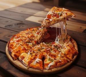 Mix veg cheese pizza