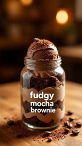 Fudgy Mocha Brownie Jar