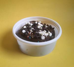 Dark Chocolate Topped Fudgy Brownie