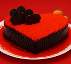 Heart Crush Velvet Cake