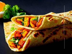 Paneer Tikka Wrap