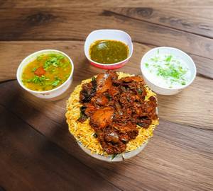 Liver fry biryani