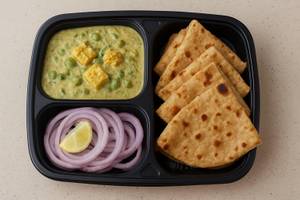 Methi Matar Malai with 2 Paratha