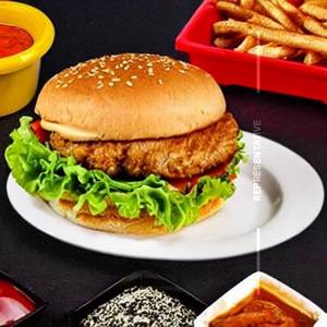 Al Baik's Spl. Chicken Burger
