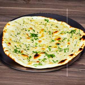 Cheese garlic naan