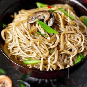 Mushroom Noodles