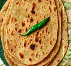 Red Mirchi Paratha
