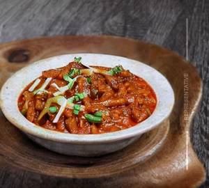 Baby corn chilli gravy