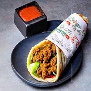 Double Chicken Keema Roll