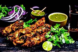 Chicken Kebab Roll                             
