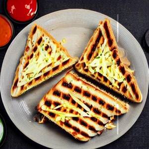Cheese Garlic Grilled Sandwich
