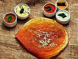 Onion Rava Paneer Dosa