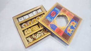 4 Line (medium) Kaju Sweets Assorted Gift Box