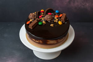 Chocolate Mousse Cake Eggless