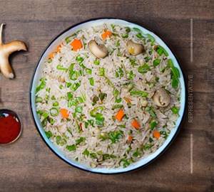 Spicy Mushroom Fried Rice