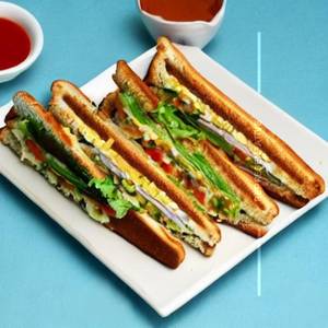 Vegetable Toast Sandwich